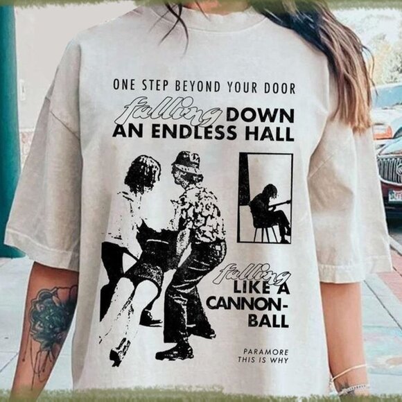 Vintage Paramore Shirt Rock Band This Is Why Tour 2023 Shirt 92 - Picture 1 of 5